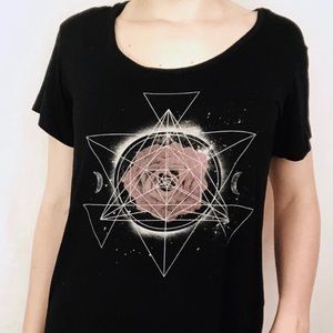 Life Clothing Co. Geometric Rose shirt.